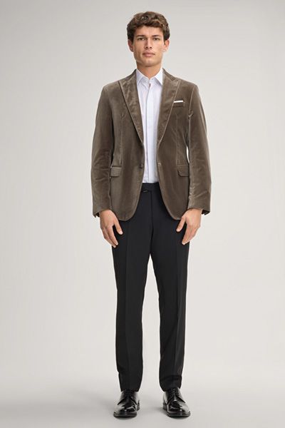 Klassisches weißes Stretch-Baumwoll-Abendhemd