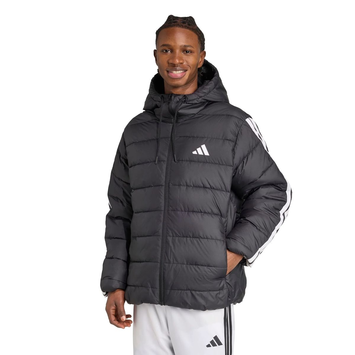 Wasserabweisende Steppjacke mit Kapuze