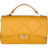 Vita Gesteppte Leder-Henkeltasche