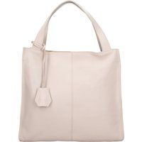 Minimalistische Schultertasche aus genarbtem Leder