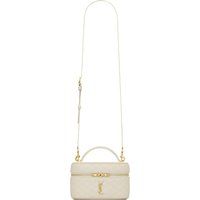 Gesteppte Gaby Leder Vanity-Tasche