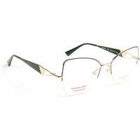 Elegante Halbrand-Brille in Cat-Eye-Optik