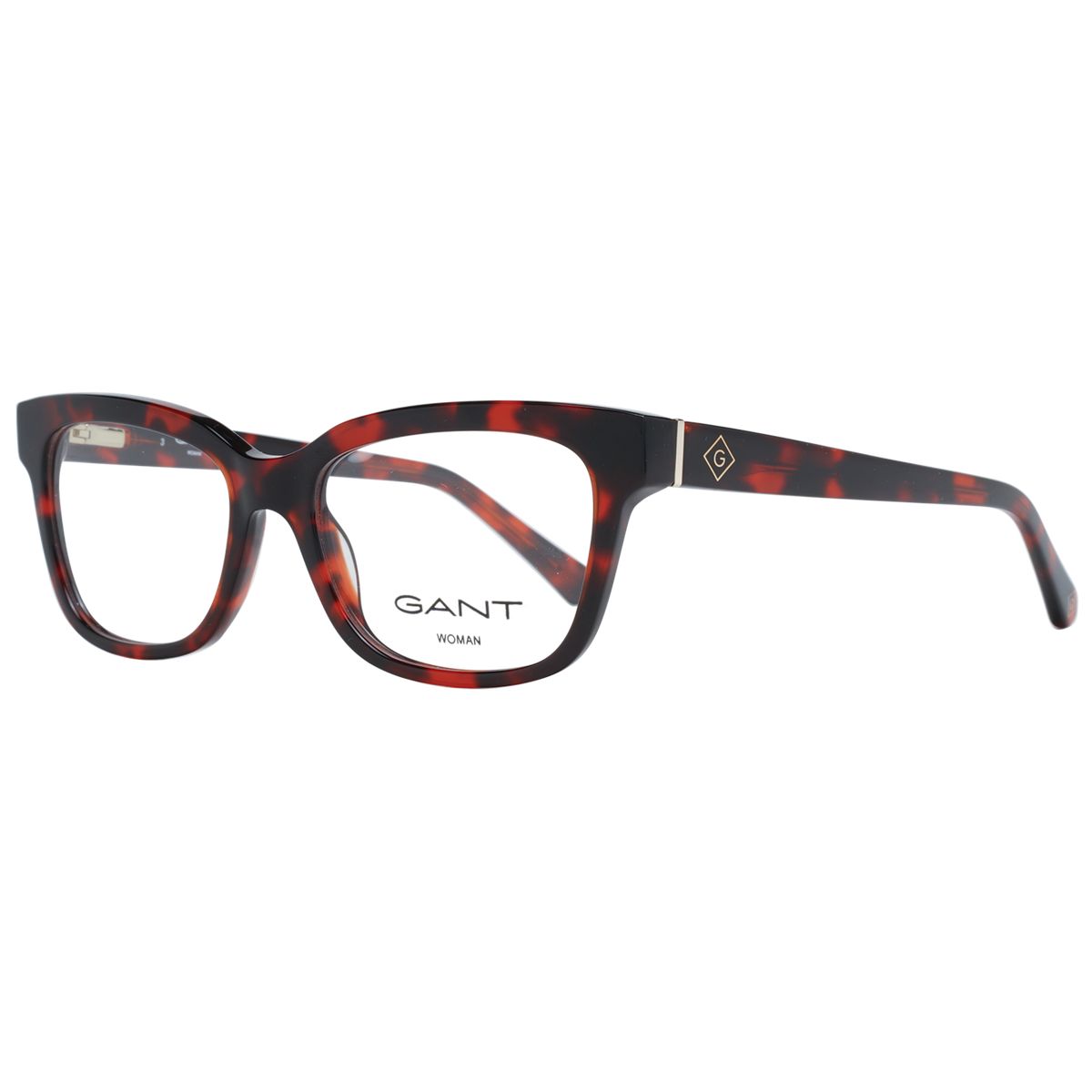 Eckige Brille in Schildpatt-Optik