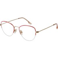 Elegante Cat-Eye Halbrandbrille