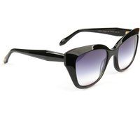 Oversized Cat-Eye Sonnenbrille mit Verlaufsgläsern