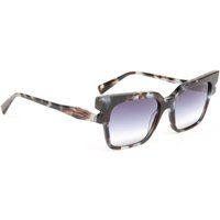 Schicke geometrische quadratische Sonnenbrille