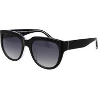 Übergroße Schmetterlings-Sonnenbrille mit Verlaufsgläsern