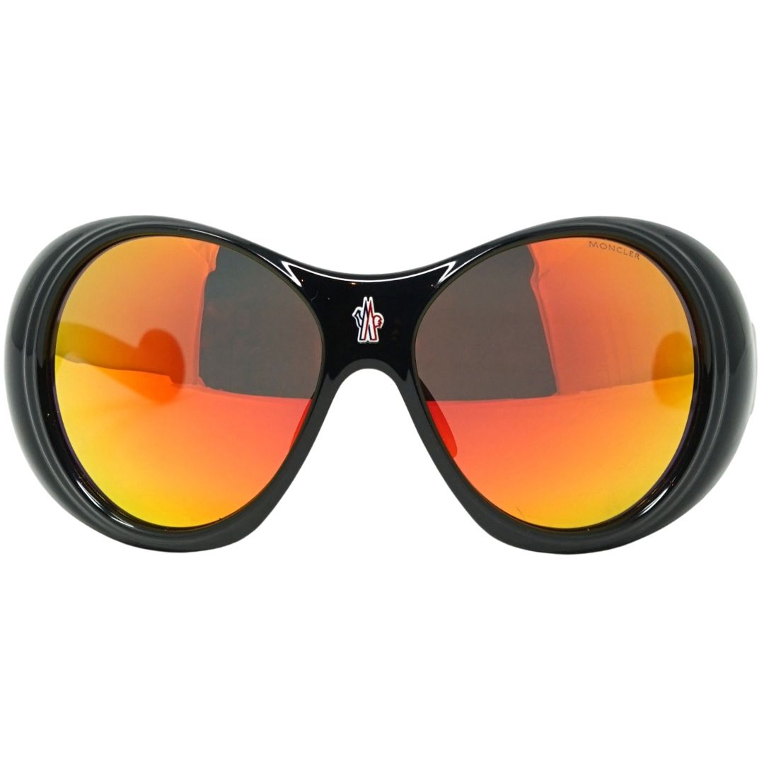 Markante Oversized Schild-Sonnenbrille