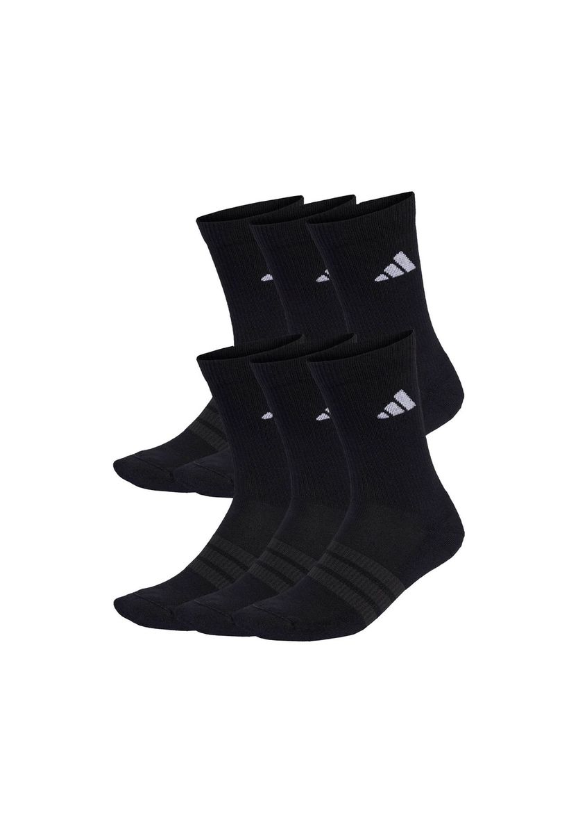 adidas Strümpfe, 6er Pack, für Herren, schwarz, L