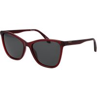 Polarisierte Cat-Eye-Sonnenbrille in Übergröße