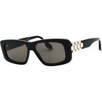 Markante rechteckige Sonnenbrille mit Kettendetail