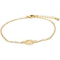 Zartes Alphabet Initialen Gliederkettenarmband
