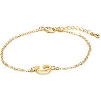 Elegantes Kettenarmband mit Initiale