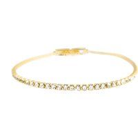 Klassisches Funkelndes Zirkonia Tennis-Armband