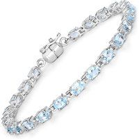 Oval geschliffenes Edelstein-Tennis-Glied