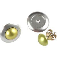 Geometrische Ohrstecker aus eloxiertem Aluminium
