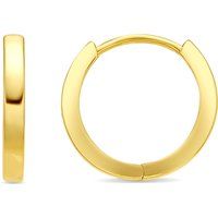 Minimalistische Ohrringe mit 18k Gold-Finish