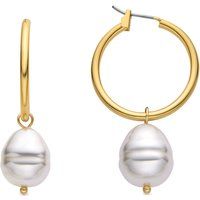 Elegante Nemys Perlen-Creolen
