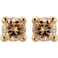 Brillant-Ohrstecker aus Gelbgold