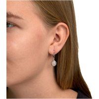 Elegante Ohrhänger mit echtem Rosenquarz