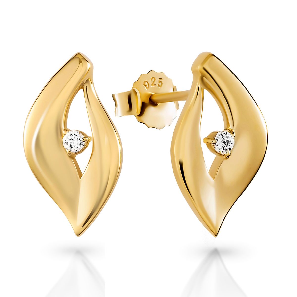 Elegantes Schmuckset in Flammenform