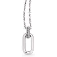Elegantes Collier mit Diamant-Gliedanhänger