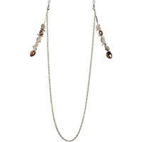Elegante Brillenkette mit Schmucksteinen