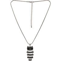 Eulenanhänger an feiner Schlangenkette
