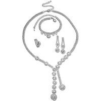 Elegantes Strass-Statement-Set
