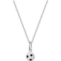 Fußball-Anhänger aus Sterlingsilber