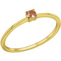 Zarter Bandring mit Solitär-Edelstein