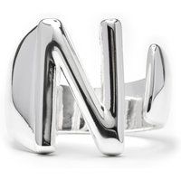 Markanter Skulpturaler Alphabet Ring