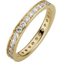 Eleganter Gold-Memoirering mit Zirkonia