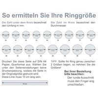 Eleganter Perlen- und Goldring