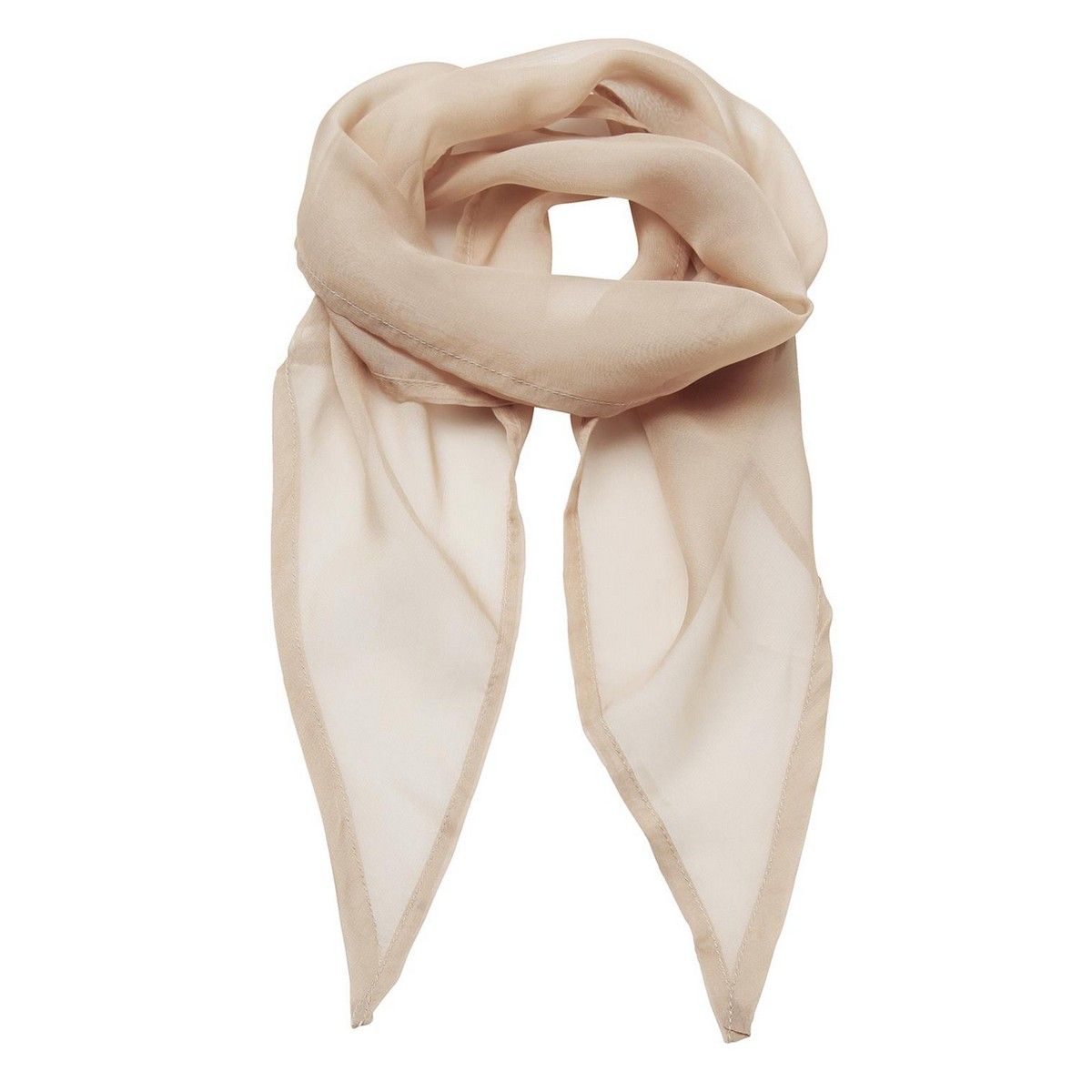 Hauchdünner Chiffon-Schmalschal