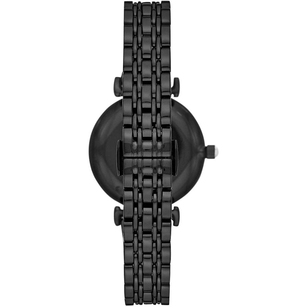 Elegante Perlmutt-Gliederarmbanduhr