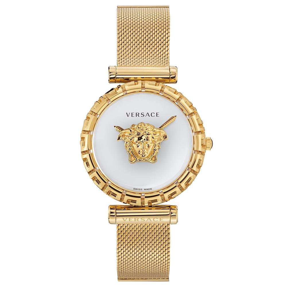 Elegante Uhr mit Medusenkopf-Zifferblatt