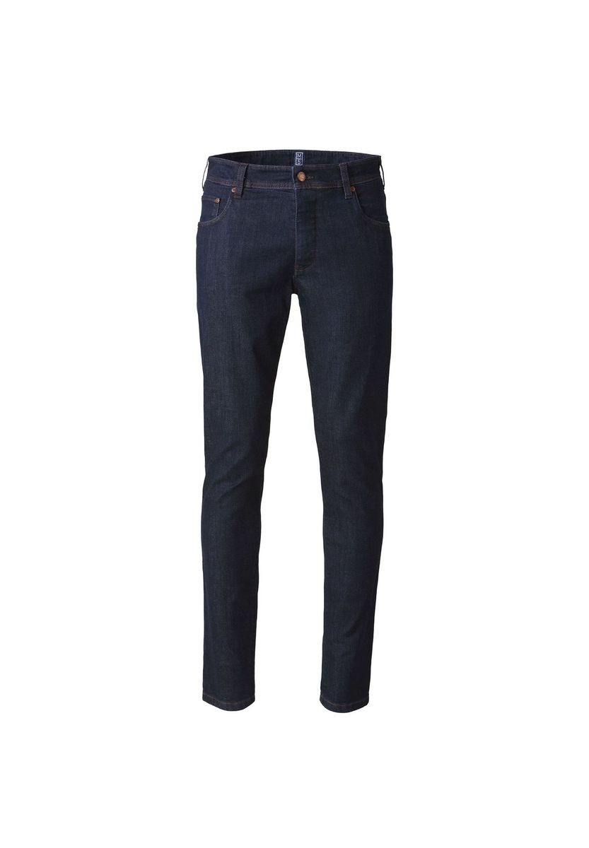 Jeans mit geradem Bein in dunkler Waschung