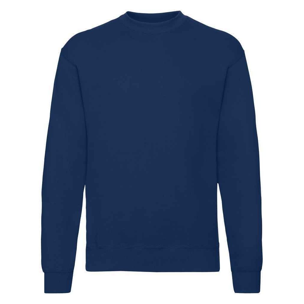 Klassisches Sweatshirt mit überschnittenen Schultern