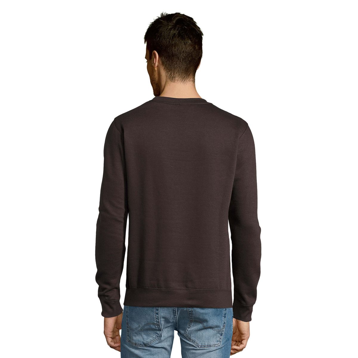 Klassisches Sweatshirt mit Rundhalsausschnitt