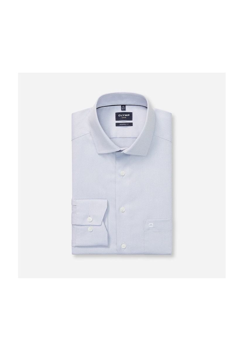 Modern Fit Langarm Hemd