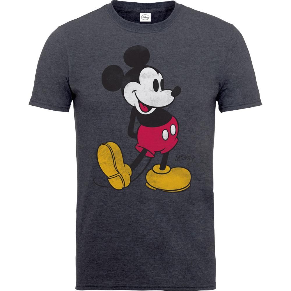 Vintage Micky Maus Grafik-T-Shirt