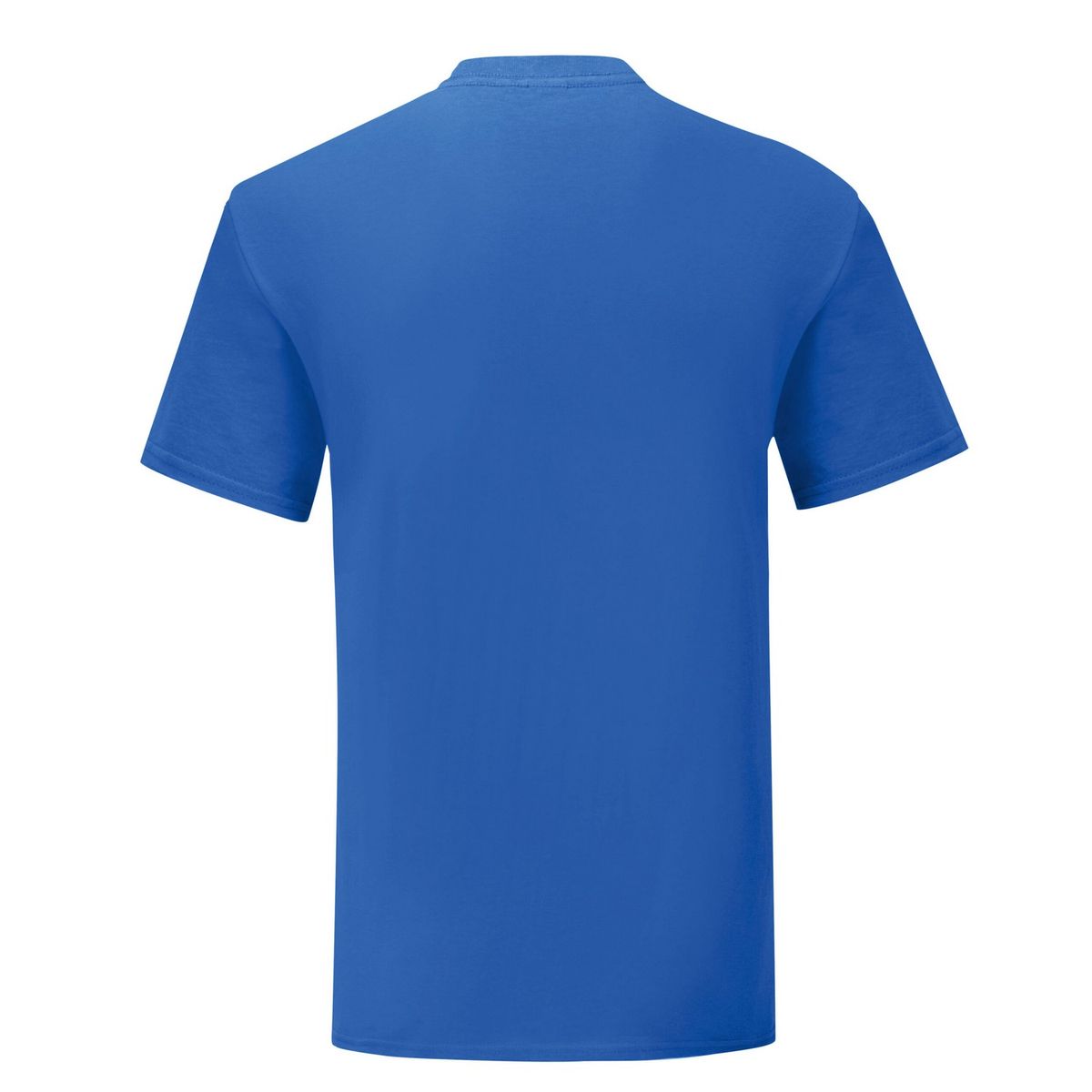 Schmal geschnittenes Baumwoll-T-Shirt mit Rundhalsausschnitt