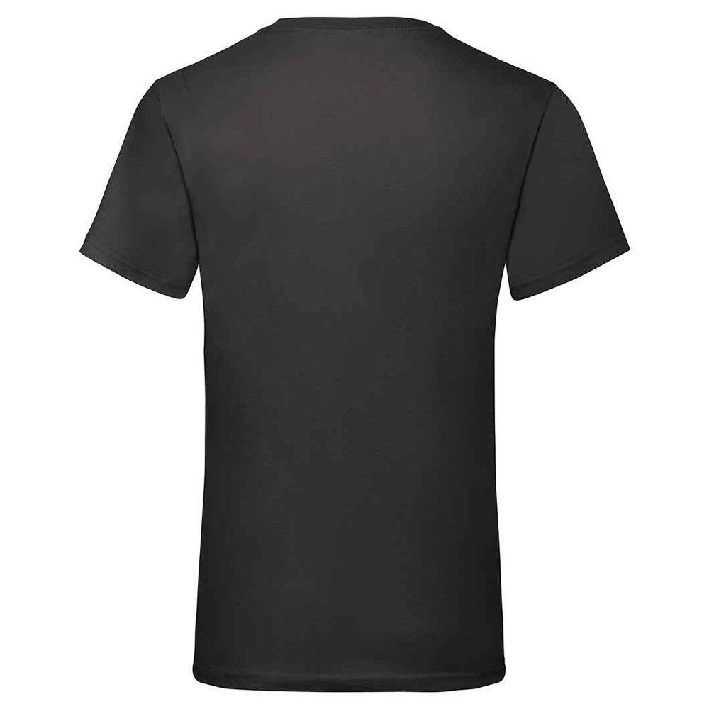 Basis Baumwoll-T-Shirt mit V-Ausschnitt