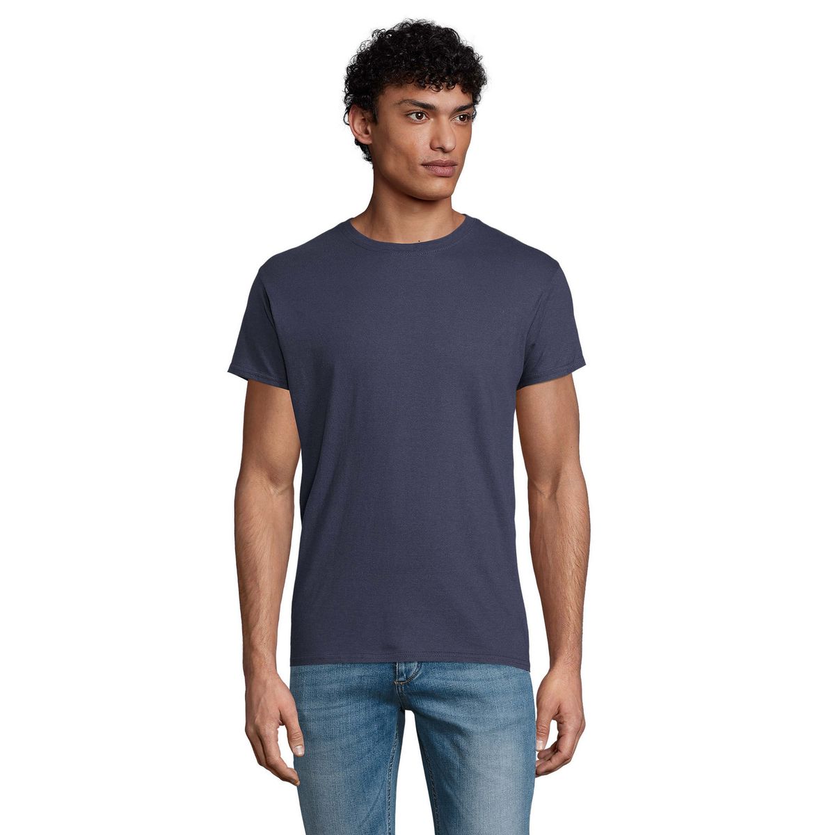 Klassisches Crewneck-T-Shirt aus Bio-Baumwolle