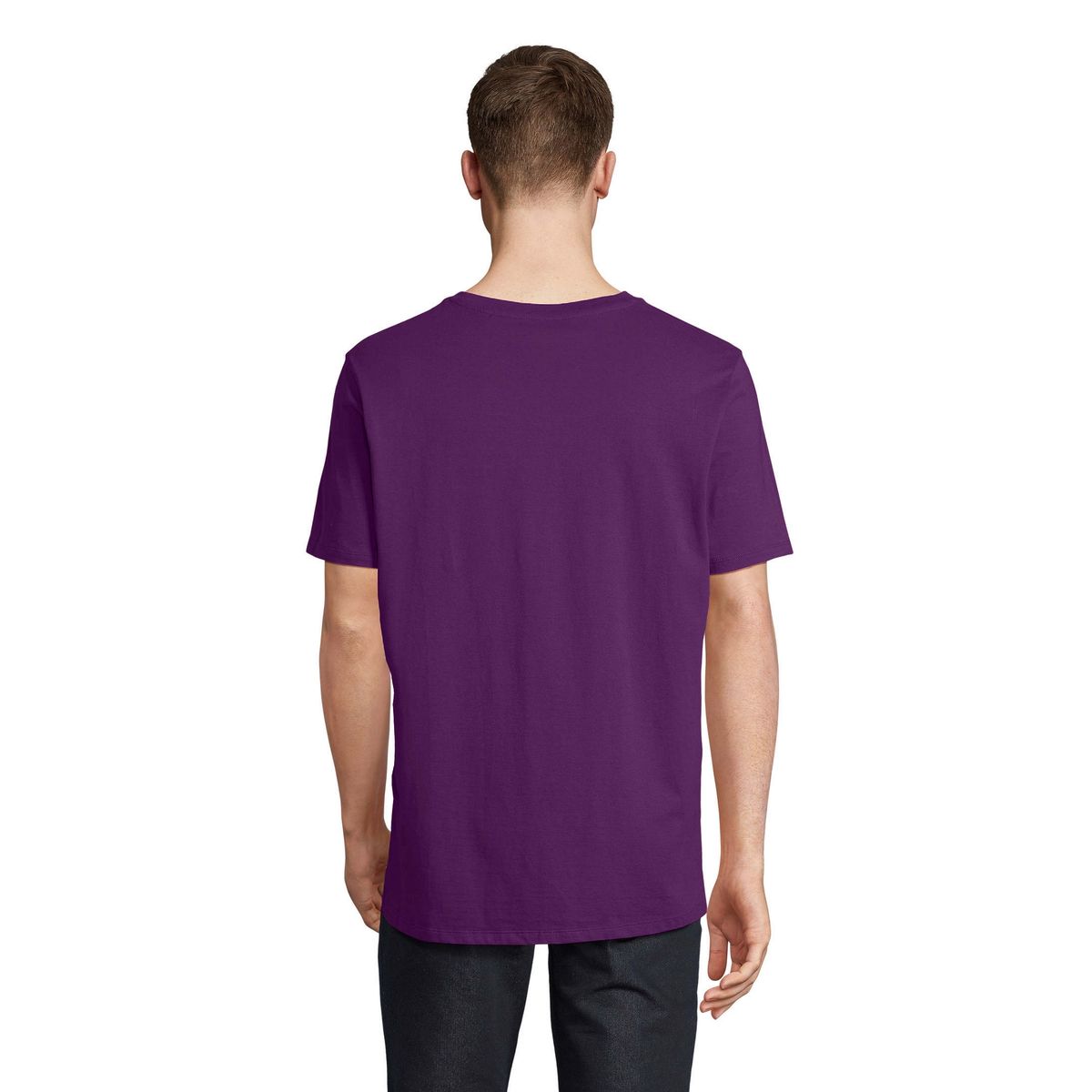 Klassisches Rundhals-T-Shirt aus Bio-Baumwolle