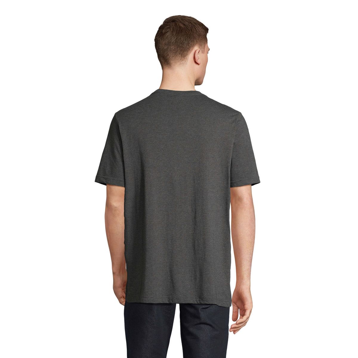 Klassisches Jersey-T-Shirt mit Rundhalsausschnitt