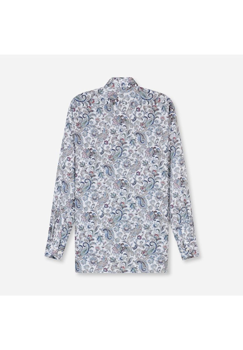 Locker geschnittenes Langarmhemd