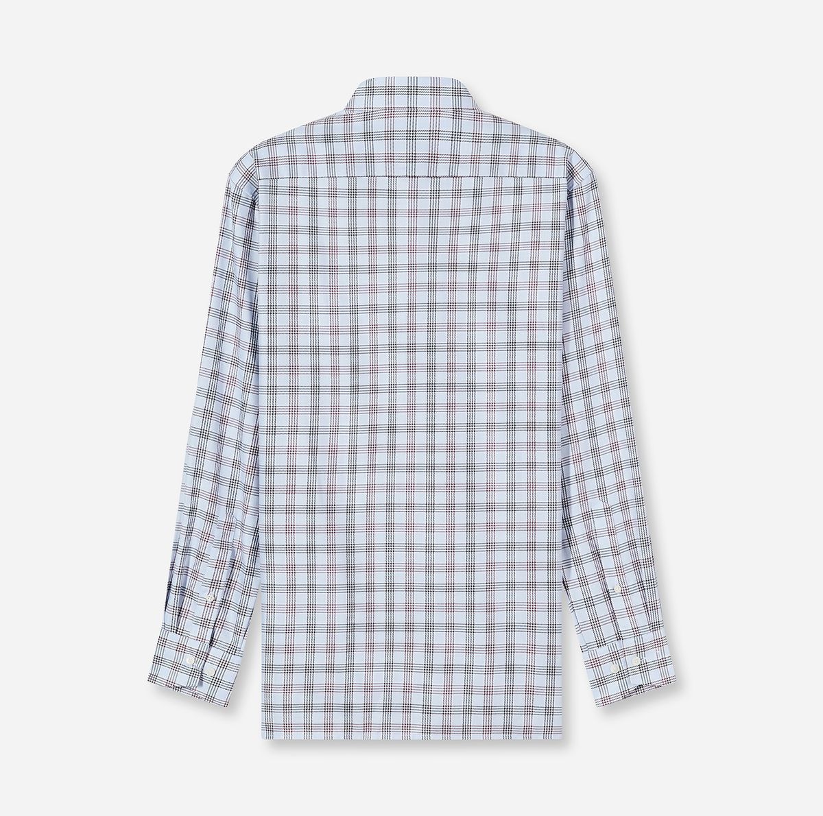 Modern Fit Langarm Plaid Hemd