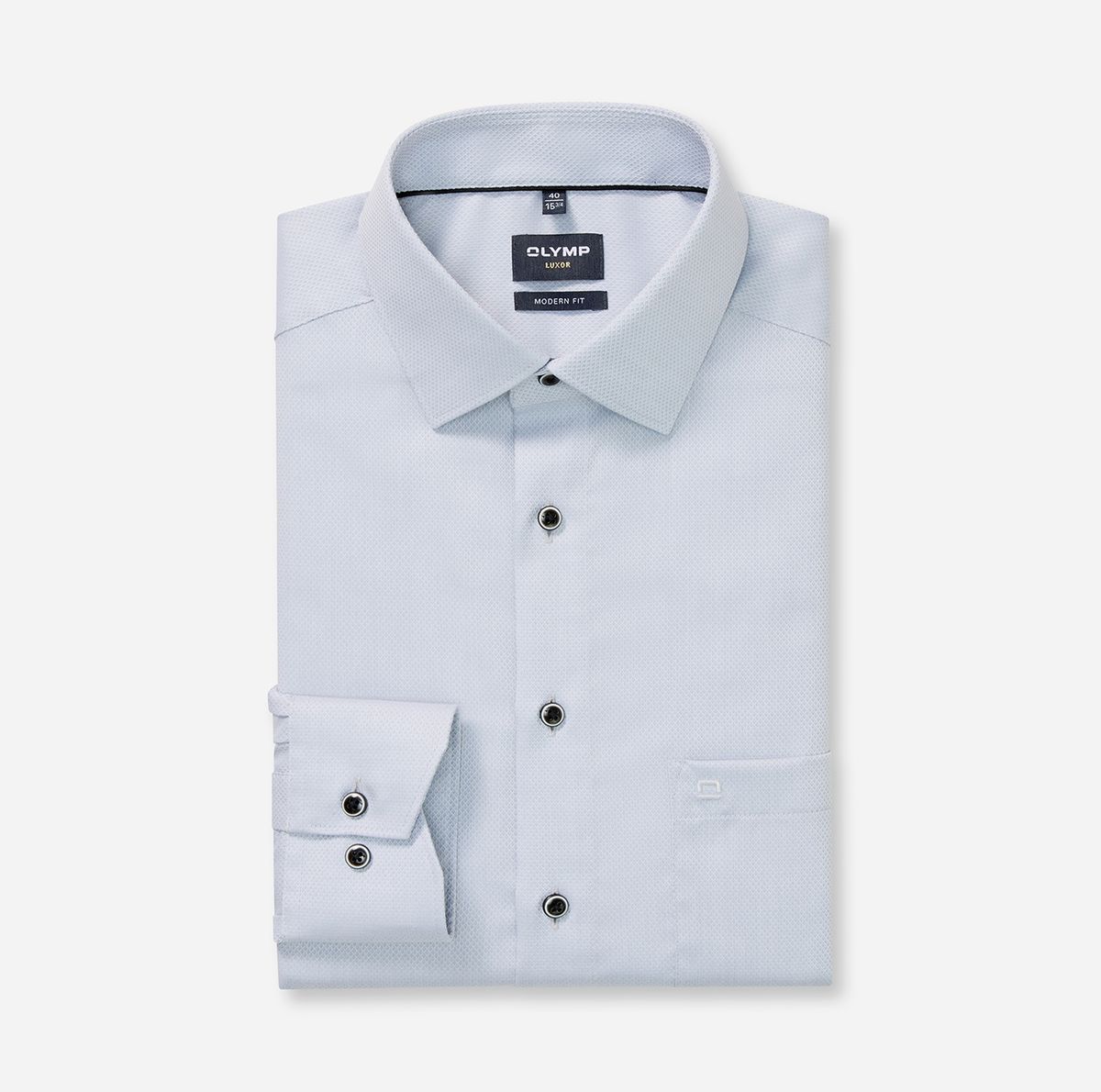 Modern Fit Langarm Hemd